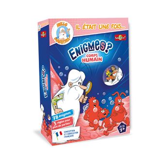 Jeux de carte Il était une fois… Enigmes Corps humain Bioviva | Slowood Interior