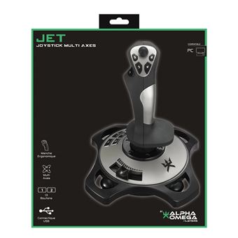 Joystick Jet Alpha Omega Players Noir