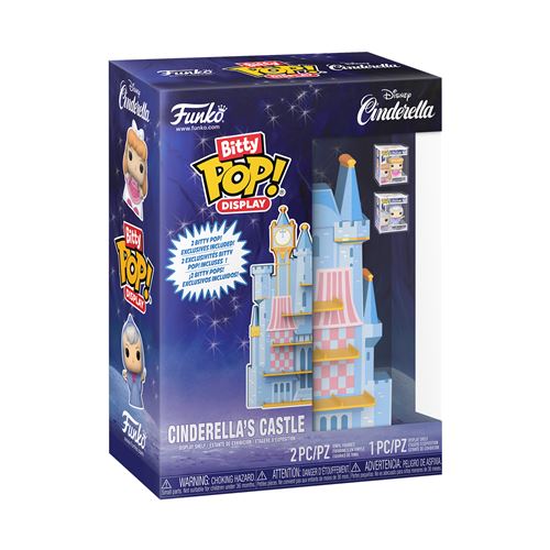 Figurine Funko Bitty Pop Display Cinderella' Castle