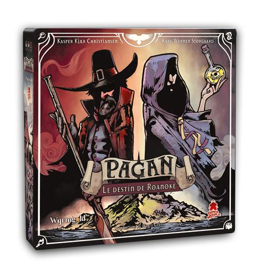 Boite de Jeu de stratégie Super Meeple Pagan Le destin de Roanoke