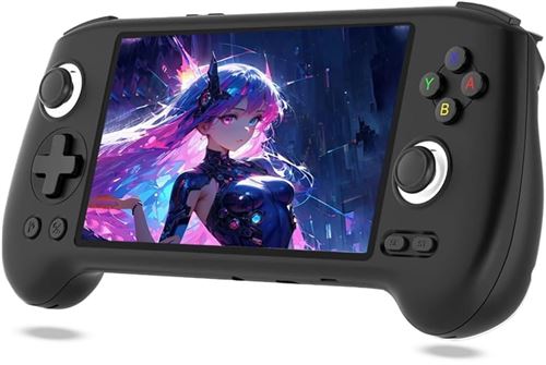 Console portable rétrogaming Anbernic RG556 Ecran Amoled 5,48 128 Go Noir