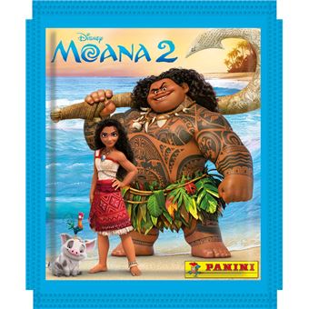 Carte à collectionner Panini Vaiana 2 Blister 12 pochettes + 1 offerte