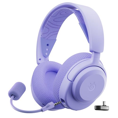 Casque Gaming sans fil SteelSeries Arctis Nova 3 Wireless Lavande - vue 2