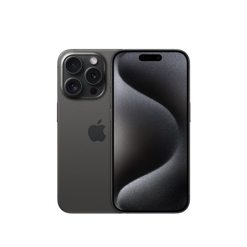 Apple iPhone 15 Pro 6,1"" 5G Double SIM 1 To Noir Titanium État correct - Apple reconditionné disponible sur Fnac