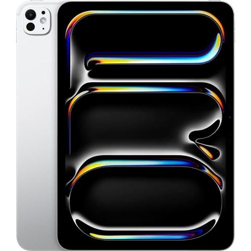 Apple iPad Pro 11 Puce Apple M4 256 Go Argent Wi-Fi 7ème génération 2024 Reconditionné