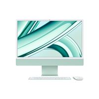 Apple iMac 24" 256 Go SSD 8 Go RAM Puce M3 CPU 8 cœurs GPU 8 cœurs Vert 2023 Reconditionné