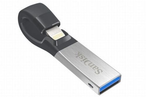 Sandisk Ixpand 64 Go - Clé Usb Double Connectique Pour Sauvegarde iPhone Et iPad