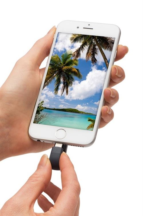 App-le Certified] iDiskk 256GB Photo Stick for iPhone USB C iPad Pro Android