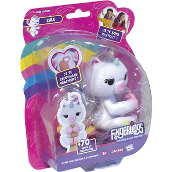 Bizak Fingerlings Leo, Singe interactif Le Plus méchant de Tous, Aime