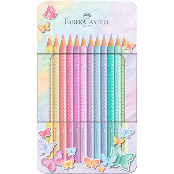 Boîte 12 Crayons Faber-Castell Pastel