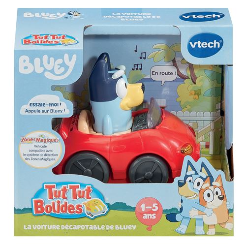Tut Tut Bolide  - Véhicules Bluey - Modèle aléatoire - Produit vendu à l'unité