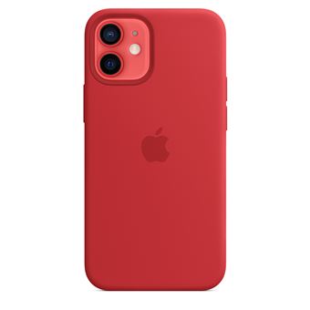 red silicone case for iphone 12