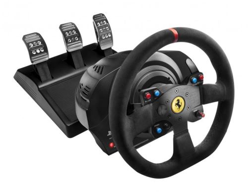 Thrustmaster Volant T300 Ferrari Racing Wheel Edition Alcantara Pour Ps3/Ps4/Ps5