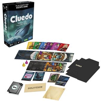 Jeu classique Hasbro Clue Escape Sabotage On The High Seas