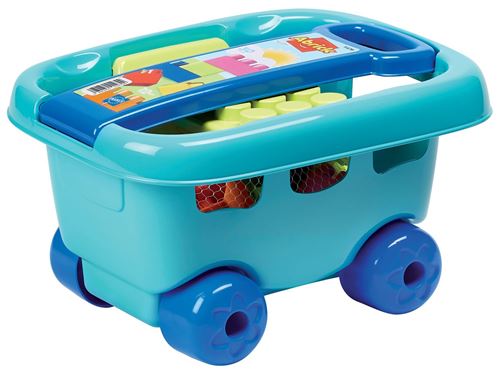 Jeu de construction Ecoiffier Chariot garni 30 pièces Abrick