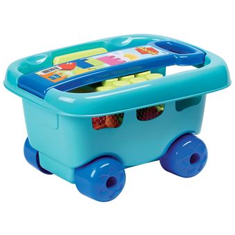 Jeu de construction Ecoiffier Chariot garni 30 pièces Abrick