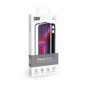 Coque de protection pour iPhone 13 Pro Casr 360 Noir