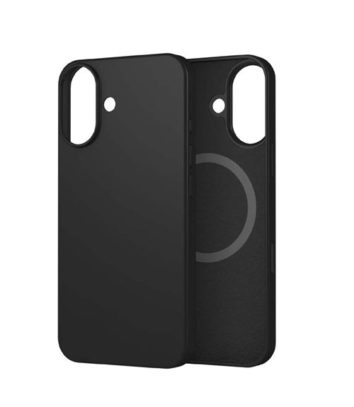 Coque en Silicone WeFix MagSafe Noir pour iPhone 17