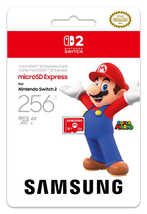 Carte Mémoire Micro Sd Express Switch 2 Samsung - vue 3
