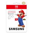 Carte mémoire micro SD express Nintendo Samsung 256 Go Rouge