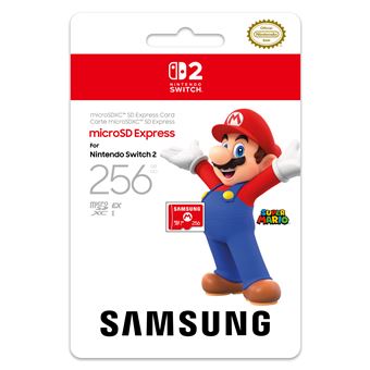 Carte mémoire micro SD express Samsung 256 Go