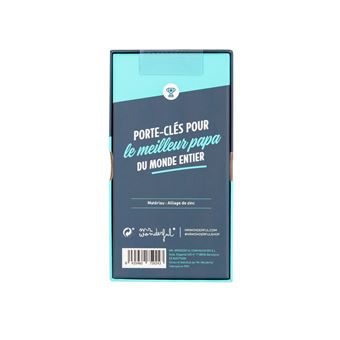 Porte-clés Mr. Wonderful Papa, on est fans de toi