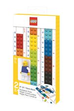 LEGO Buildable Ruler with Minifigure