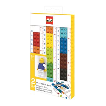 LEGO Buildable Ruler with Minifigure