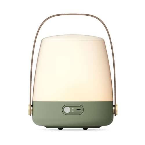 Lampe à poser Kooduu Noyer 0,36 W Blanc et Vert