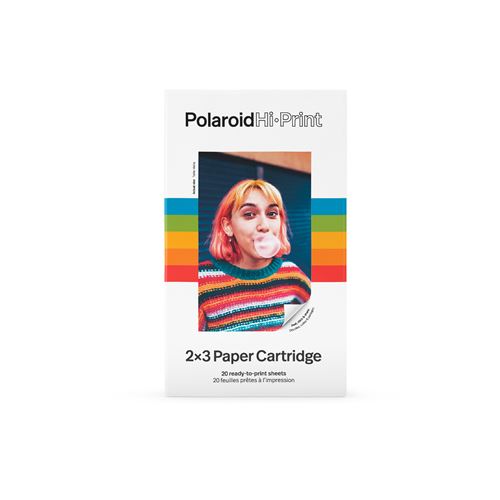 Pack de 2 cartouches de papier autocollant Polaroid pour imprimante Hi-Print