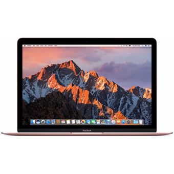 Apple MacBook 12&quot; 256 Go SSD 8 Go RAM Intel Core m3 bicœur à 1.2 GHz Or Rose Reconditionné 2017 - 1