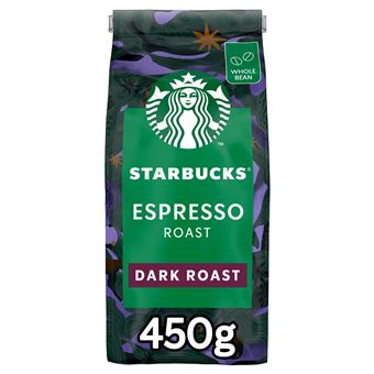 Café en grain Starbucks Espresso Dark Roast 450 g