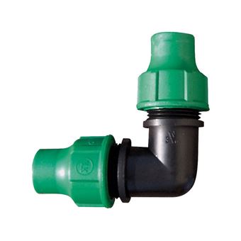 Raccord Coudé Cannelé PVC SD - Diamètre 16 Mm, Neuf, Référence S640160