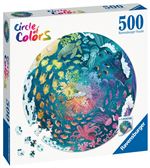Puzzle rond 500 pièces Ravensburger Océan Circle of Colors
