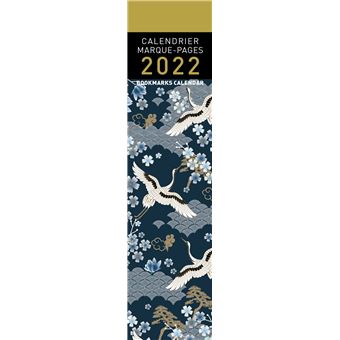 Calendrier Pictura 2022 Marque-Page Pattern japonaise