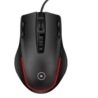 Souris filaire gaming Muvit 6000 DPI Noir