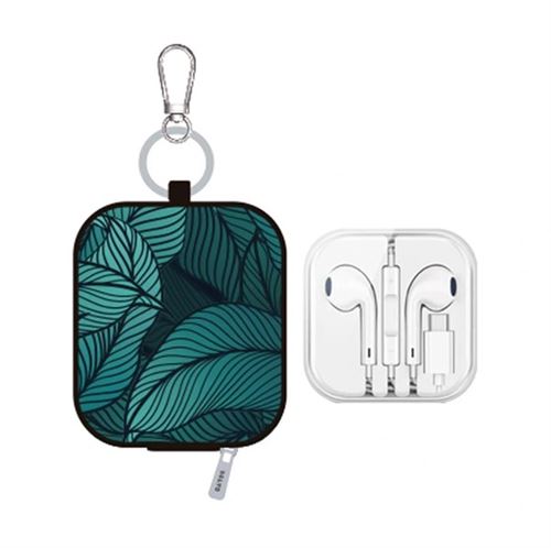 Pack Kit Piéton Usb-C Belyo Blanc + Etui