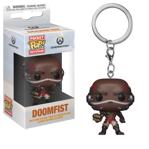 Figurine Porte-clés Funko Pop Overwatch Doomfist