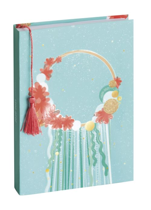 Agenda journalier Exacompta 2020 2021 Forum Attrapes Rêves Modèle aléatoire