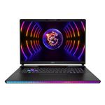 PC Portable Gaming MSI Raider GE78HX 13VI-001FR 17" Intel Core i9 64 Go RAM 2 To SSD Noir