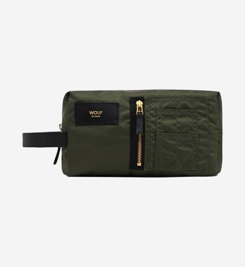 Trousse de voyage Wouf Camo Bomber Vert