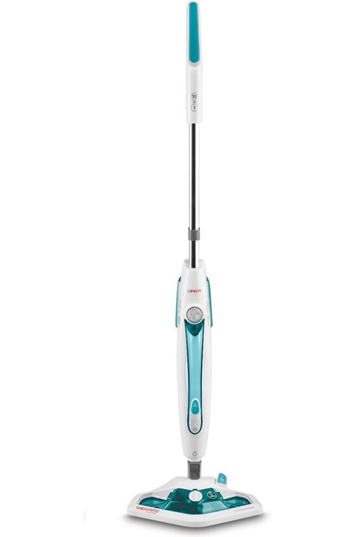 Nettoyeur vapeur balai Polti Vaporetto SV450 Double 1500 W Blanc et Bleu