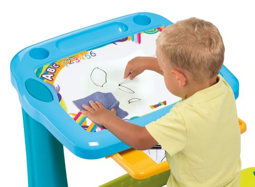 Playset Smoby Pupitre Magique Bleu Tableau Pupitre Achat Prix Fnac