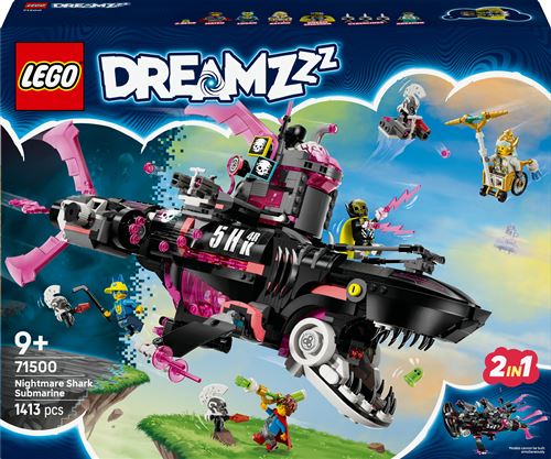 LEGO® DREAMZzz™ 71500 Le sous marin requin des cauchemars