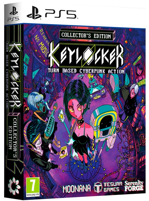 Keylocker Turn Based Cyberpunk Action Collector' Edition PS5