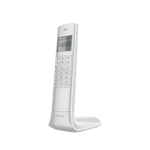 Téléphone Sans Fil Logicom Luxia 150 – DECT, ID d'appelant, Répertoire 50 contacts
