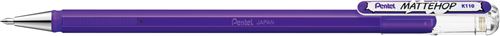 PENTEL - Roller gel encre opaque mate Mattehop, Violet