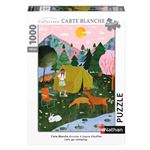 Puzzle 1000 pièces Nathan Let's go camping Carte Blanche