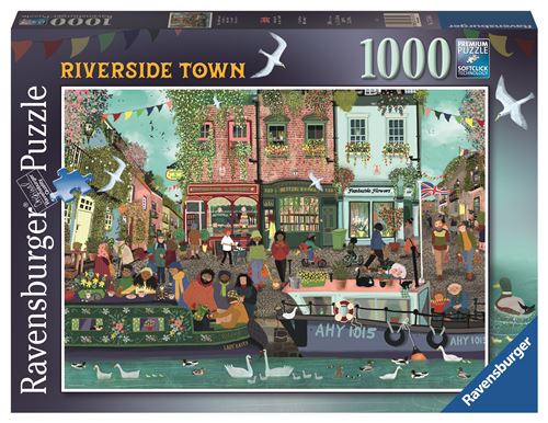Puzzle Ravensburger Le long du fleuve 1000 piecès