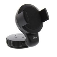 Mini support ventouse pour smartphone T'n'b UHOLD1BIS Noir